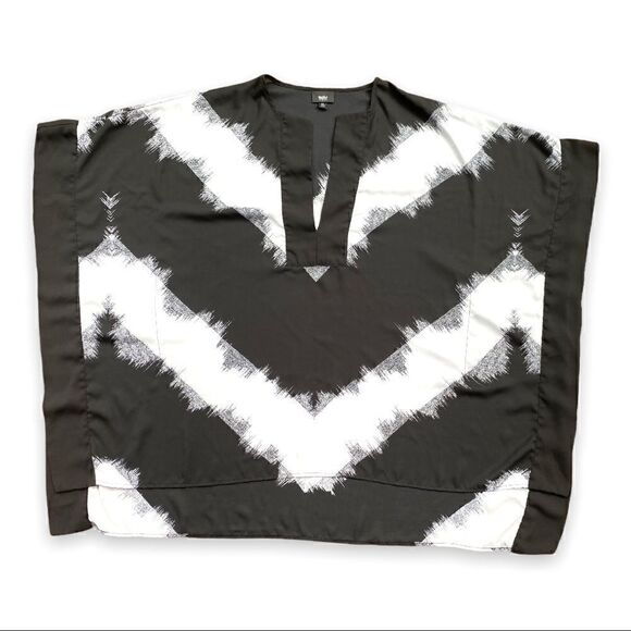 MOSSIMO Black and White Chevron Stripe Swim Cover - Picture 7 of 13